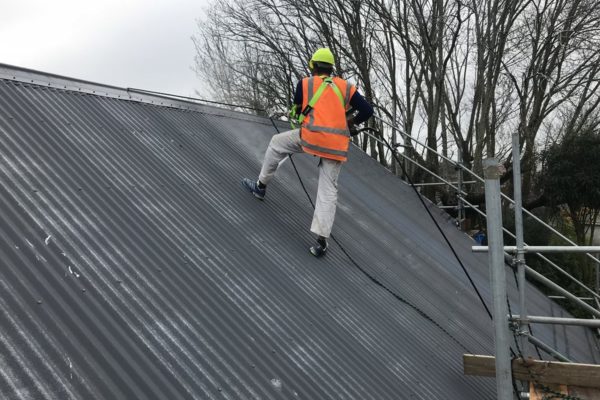 Roof painting service in North Canterbury from MJS Painters