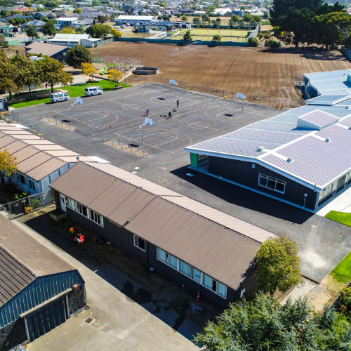Commercial exterior paint job service in Christchurch from MJS Painters