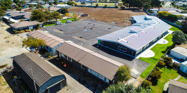 Commercial exterior paint job service in Christchurch from MJS Painters