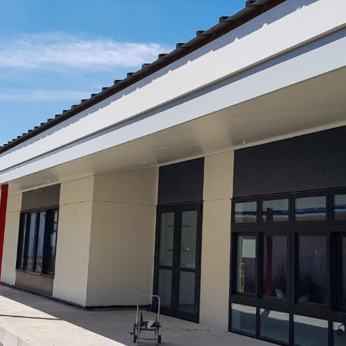 Commercial interior and exterior painting at Bishopdale School in Christchurch
