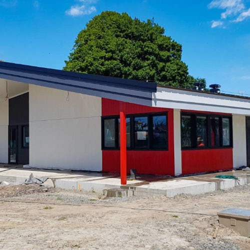 Commercial interior and exterior painting at Bishopdale School in Christchurch