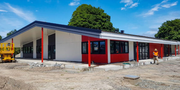 Commercial interior and exterior painting at Bishopdale School in Christchurch