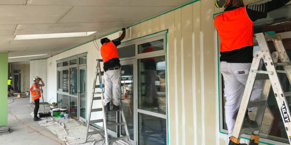 Parkview School commercial interior & exterior paint job by MJS Painters